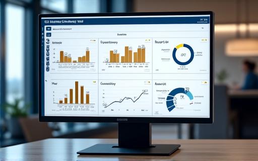 Grafico con indicatori di performance alberghieri